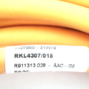 Rexroth Leistungskabel RKL4307/015 R911313028 NOV