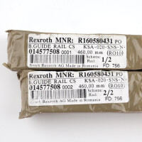 Rexroth Führungsschiene R160580431 460mm (2Stk.) OVP