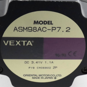 ORIENTAL MOTOR Vexta Schrittmotor ASM98AC-P7.2 NOV