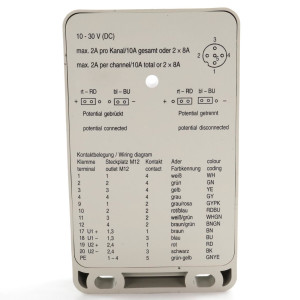 Weidmüller Sensor/Aktorbox SAI-4-M 5P M12 1701230000 OVP