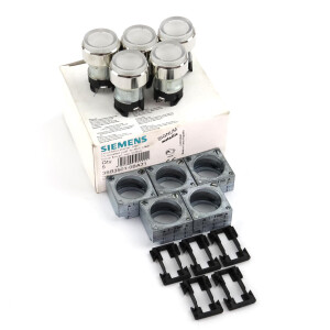 Siemens Leuchtdrucktaster 3SB3 501-0BA71 (5Stk.) OVP
