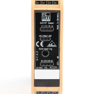 ifm efector AS-Interface AC2257 SmartL25 4DI 4DO T C OVP