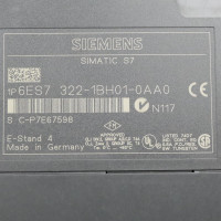 Simatic S7-300 SM322 6ES7 322-1BH01-0AA0 E-Stand:04 GEB