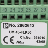 Phoenix Contact Übergabemodul UM 45-FLK50 2962612 GEB