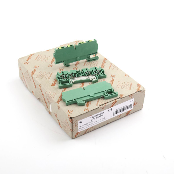 Weidmüller Z-Reihenklemme ZPE 2.5/4AN 1608660000 (50Stk.) OVP