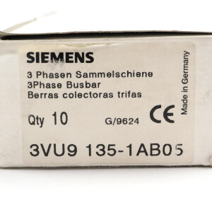 Siemens Sammelschiene 3VU9135-1AB05 (7Stk.) OVP