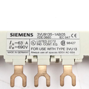 Siemens Sammelschiene 3VU9135-1AB05 (7Stk.) OVP