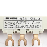 Siemens Sammelschiene 3VU9135-1AB05 (7Stk.) OVP