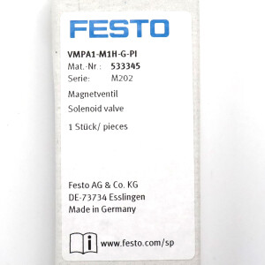 Festo Magnetventil VMPA1-M1H-G-PI 533345 OVP