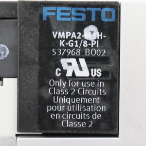 Festo Magnetventil VMPA2-M1H-K-G1/8-PI 537968 OVP