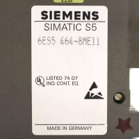 Simatic S5 AI464 6ES5 464-8ME11 E-Stand:02 NOV