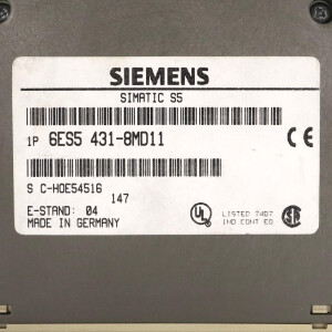 Simatic S5 DI431 6ES5 431-8MD11 E-Stand 04 NOV