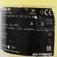 VEGA Vibrationsgrenzschalter Vegaswing 61 SWING61.CAGBVXTNX GEB
