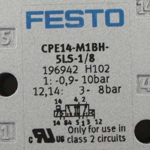 Festo Magnetventil CPE14-M1BH-5LS-1/8 196942 NOV
