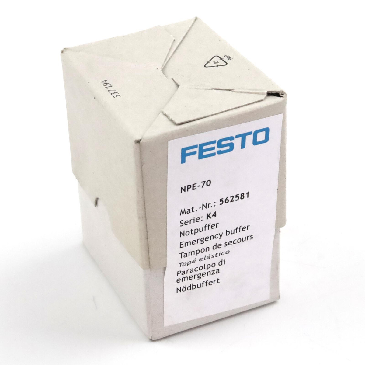 Festo Notpuffer NPE-70 562581 SIE