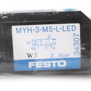 Festo Magnetventil MYH-3-M5-L-LED 34307 NOV