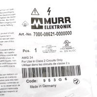 Murr elektronik M8 Bu. Schraubklemme 7000-08621-0000000 OVP