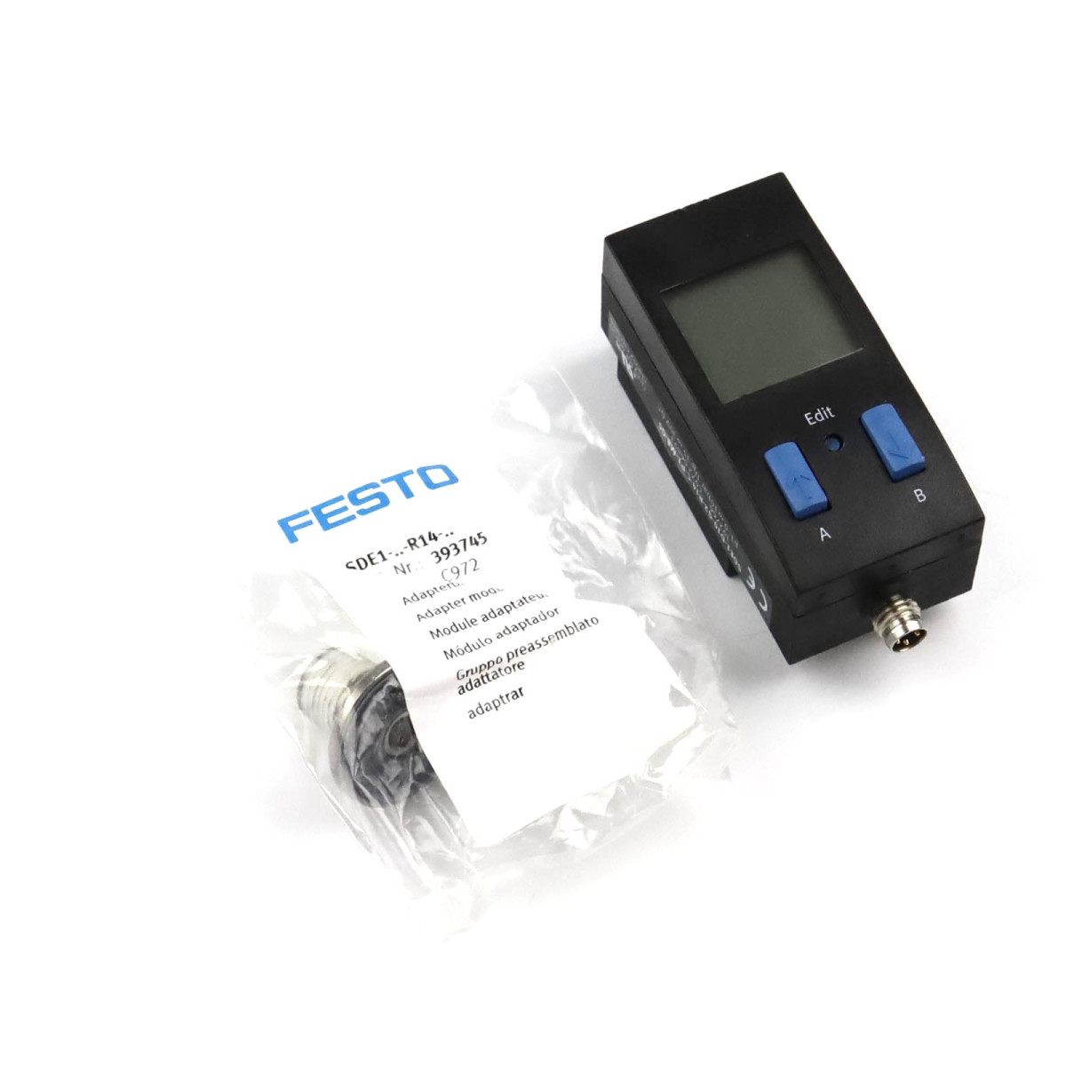 FESTO Drucksensor SDE1-D10-G2-R14-C-P1-M8-G5 192766 NOV
