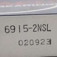 NACHI Kugellager Rillenkugellager 6915-2NSL OVP