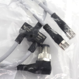 Festo Verteiler NEDY-L2R1-V1-M8G3-U-0.3L-M12W4-0.3R 8032867 OVP
