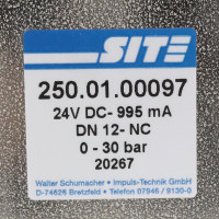 SIT 2/2 Wege-Magnetventil 250.01.00097 NOV