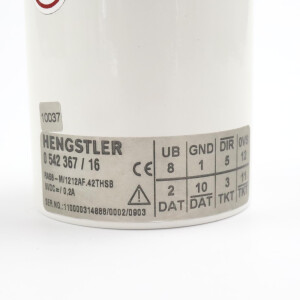 Hengstler Absolut-Drehgeber RA58-M/1212AF.42THSB 0542367/16 OVP