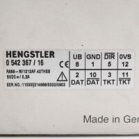 Hengstler Absolut-Drehgeber RA58-M/1212AF.42THSB 0542367/16 OVP