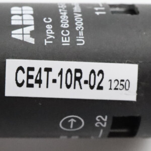 ABB Not-Aus-Taster CE4T-10R-02 1SFA619550R1051 GEB