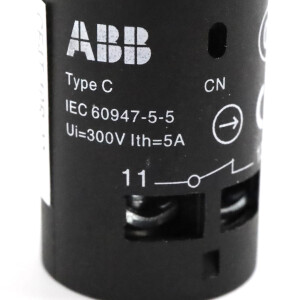 ABB Not-Aus-Taster CE4T-10R-02 1SFA619550R1051 GEB