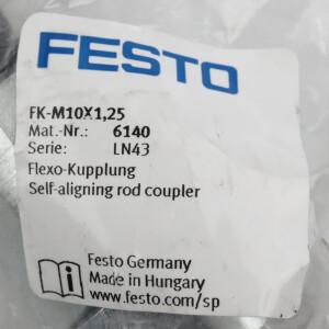 Festo Flexo-Kupplung FK-M10X1,25 6140 OVP