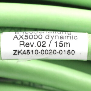 Beckhoff Encoderanschlussleitung AX5000 dynamic ZK4510-0020-0150 15m NOV