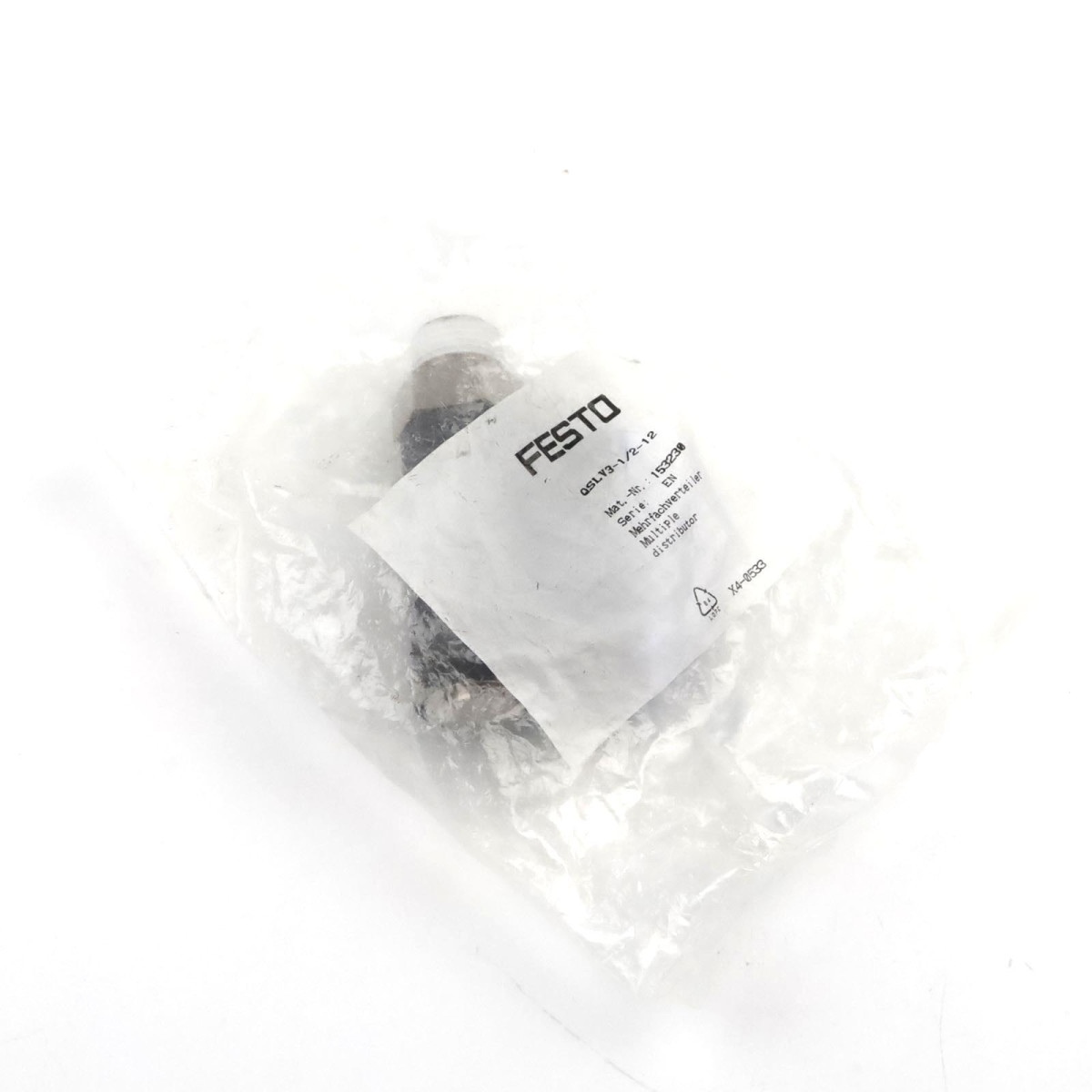Festo Mehrfachverteiler QSLV3-1/2-12 153230 OVP