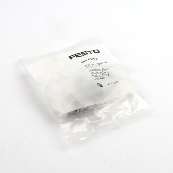 Festo Rotations-Steckverschraubung QSR-G1/4-6 186278 OVP
