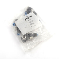 Festo L-Steckverschraubung QSLV-G1/4-6 186139 (10Stk.) OVP