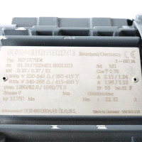 SEW Stirnrad-Getriebemotor R27 DT71D4 0,37kW i=22,32:1 NOV