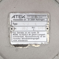 ATEK Kegelradgetriebe K 088 E i:1:1 GEB