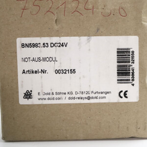 E.Dold & Söhne KG Not-Aus-Modul BN5983.53 0032155 OVP