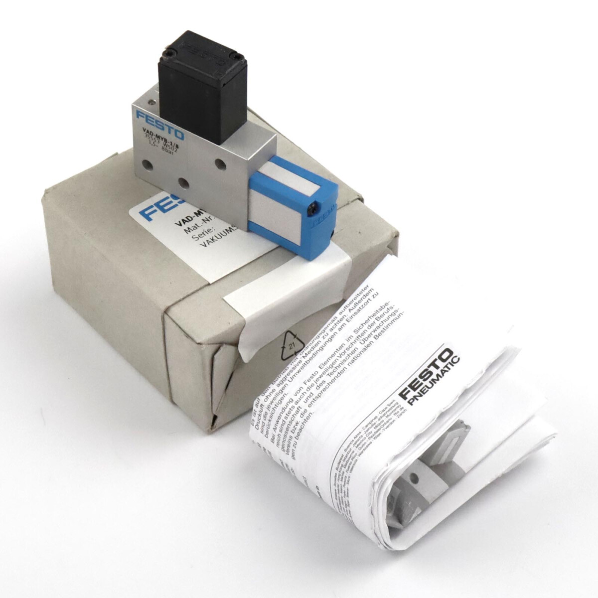 Festo Vakuumsaugd&uuml;se VAD-MYB-1/8 35553 OVP