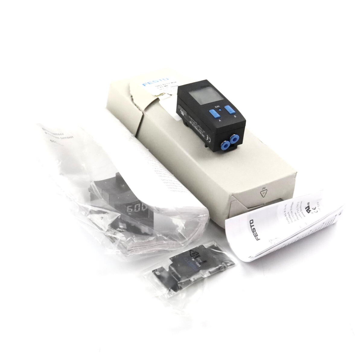 Festo Drucksensor SDE1-B2-G2-WQ4-C-P1-M8 192766 OVP