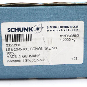 Schunk Schwenkeinheit LSE-20-0-180 355200 OVP