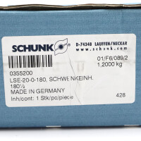Schunk Schwenkeinheit LSE-20-0-180 355200 OVP
