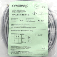 CONTRINEX Induktiver Näherungsschalter DW-AD-503-M18-148 OVP