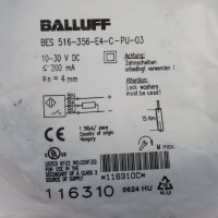 Balluff induktiver Sensor BES00UP BES 516-356-E4-C-PU-03 OVP