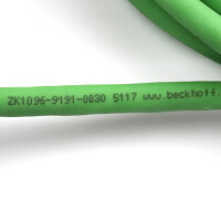 Beckhoff Industrial-Ethernet-/EtherCAT G-Patchkabel ZK1096-9191-0030 3m NOV