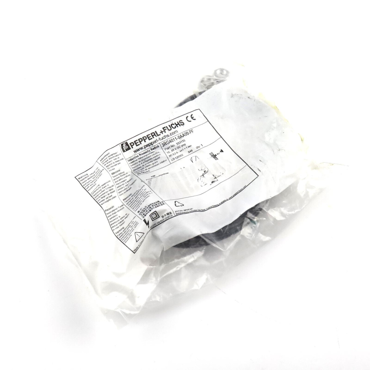 Pepperl+Fuchs Induktiver Sensor 3RG4011-0AA00-PF 553155 OVP
