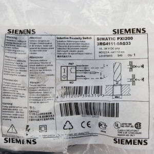 Siemens SIMATIC PXI320 INDUKTIV SENSOR 3RG4111-0AG33 OVP