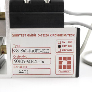 Quintest Prüfzeichenstempler PZS-S40-R+OPT-ELE 90104+90821-14 NOV