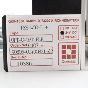 Quintest Prüfzeichenstempler PZS-W50-L+OPT-C+OPT-ELE 90805-01+90821-42 NOV