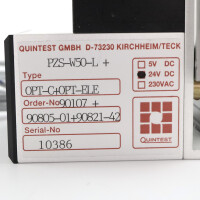 Quintest Prüfzeichenstempler PZS-W50-L+OPT-C+OPT-ELE 90805-01+90821-42 NOV