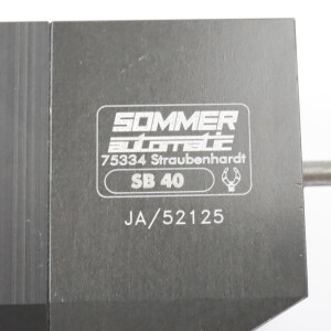 Sommer Automatic Schwenkbacke SB40 NOV